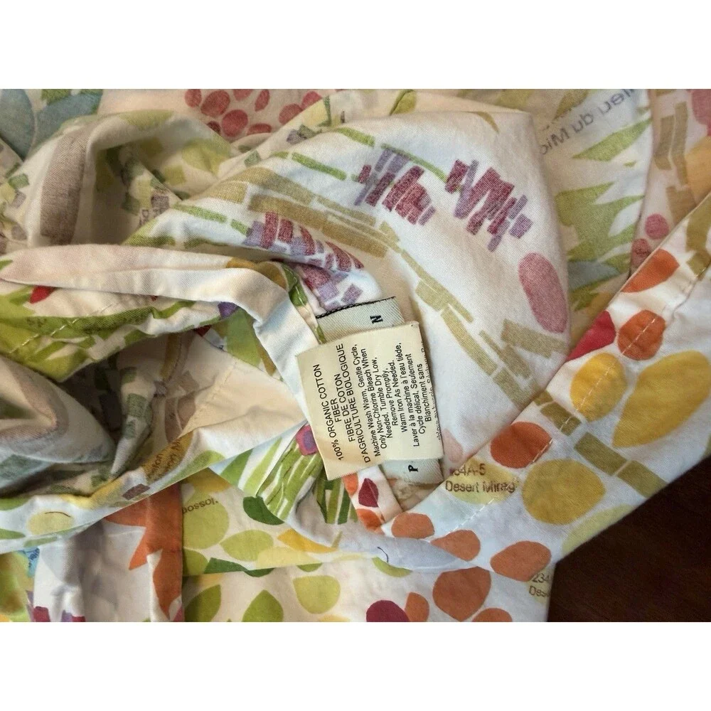 Pottery Barn Woodland Duvet Cover Full Paint By Numbers Organic Cotton Cottage